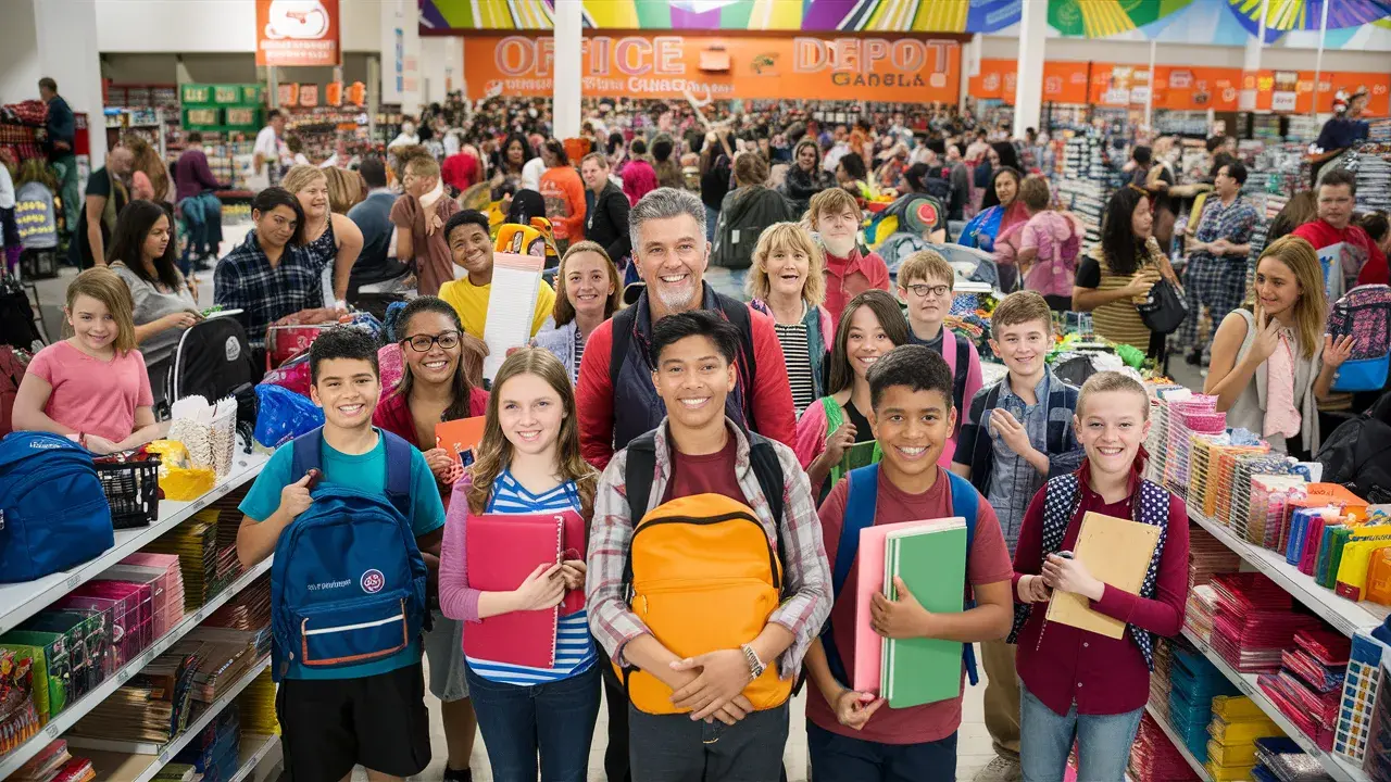 You are currently viewing Back-to-School Shopping at Office Depot Gardena